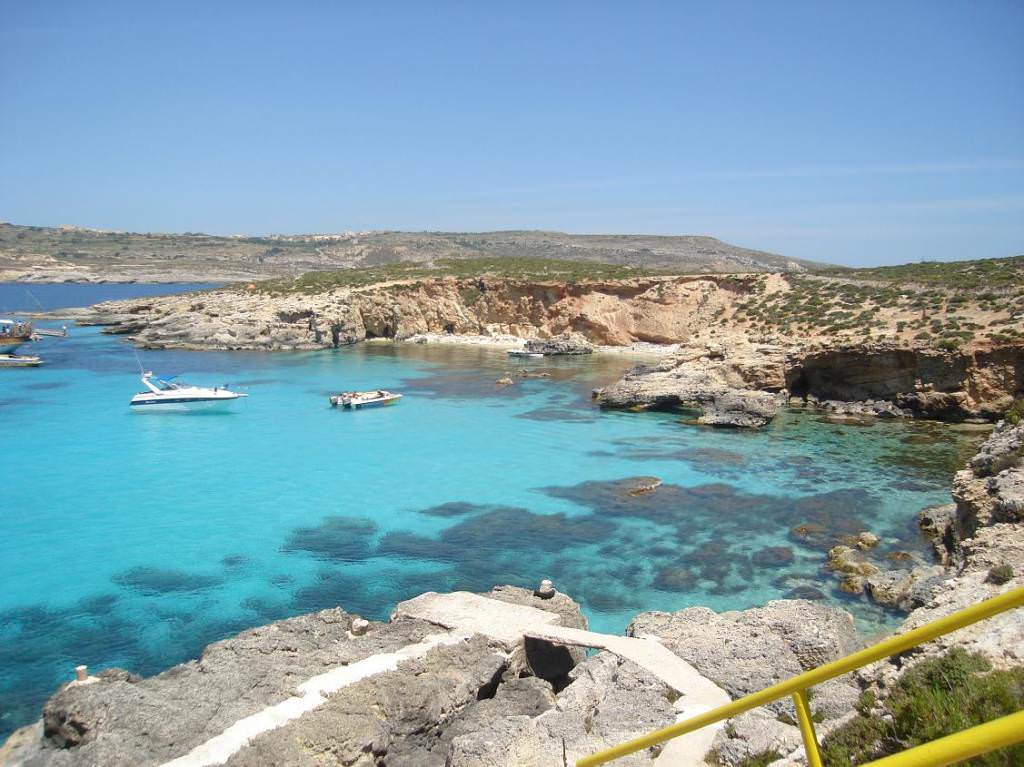 Blue lagoon, Comino island