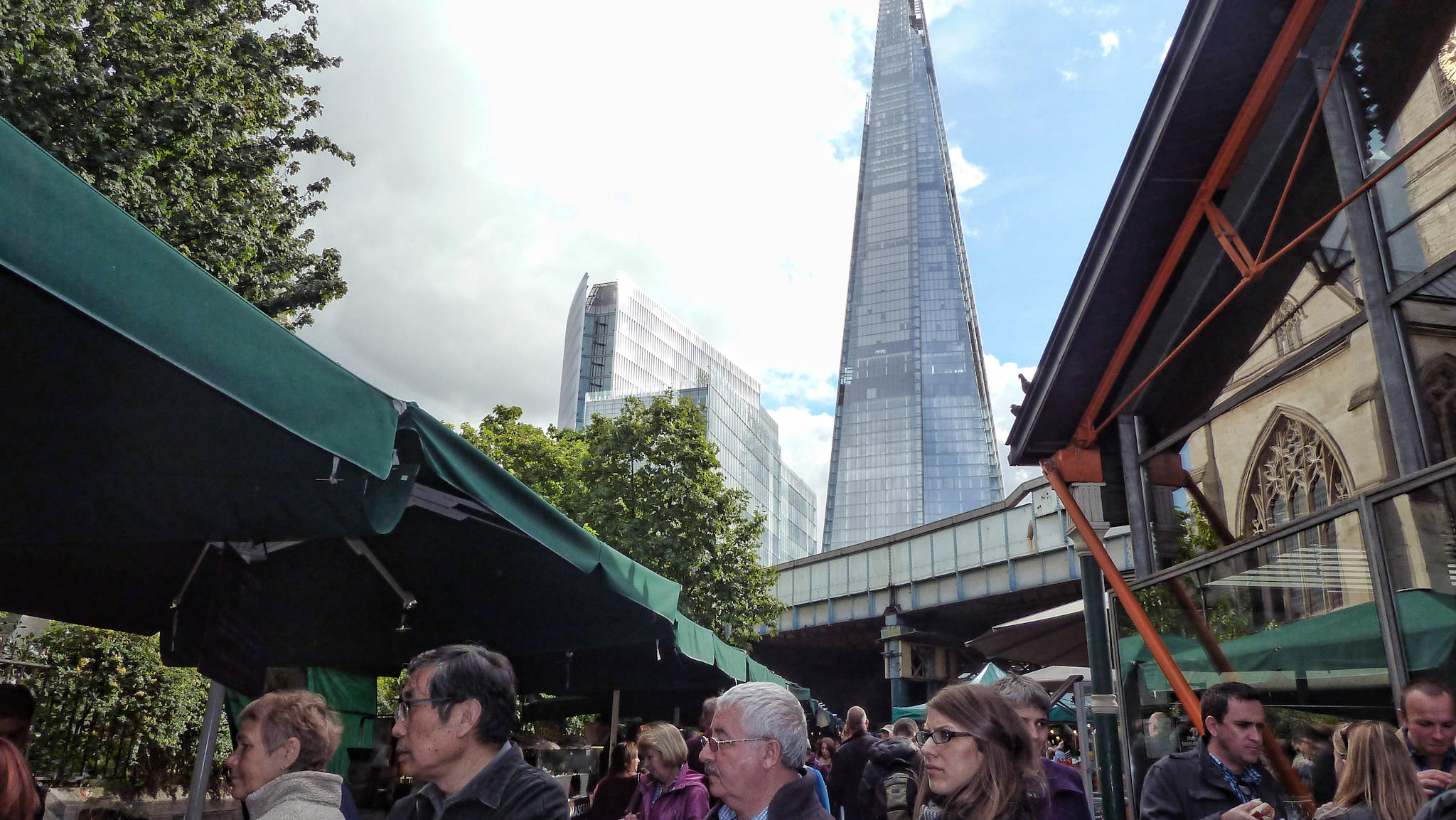 Borough Market  & The Shard