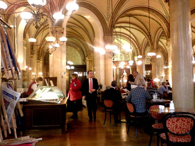 Central cafe in Vienna