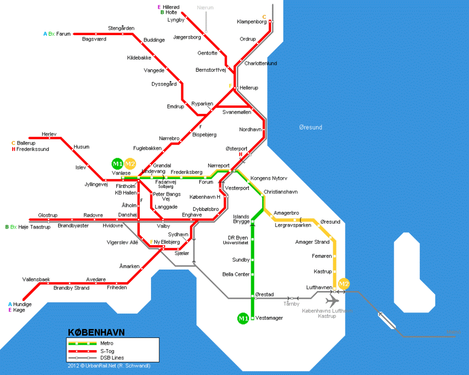 Copenhagen-map