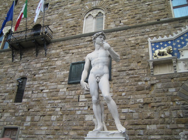 David, Michelangelo (Replica), Piazza della Signoria