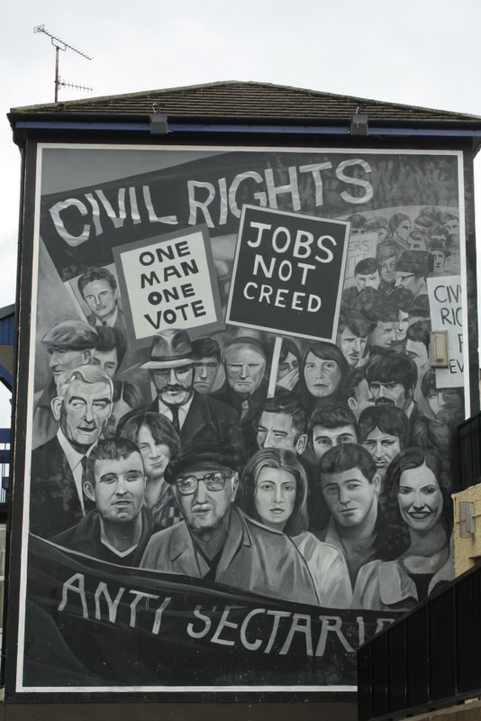 Derry- The Civil Rights mural