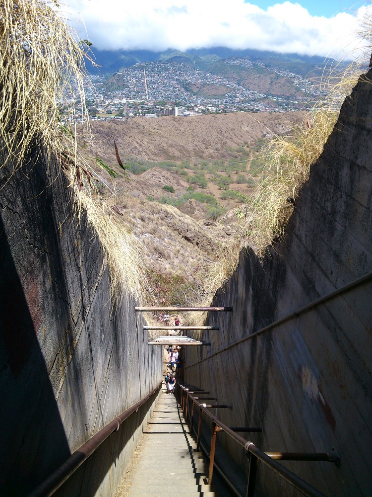 Diamond Head - Stairs