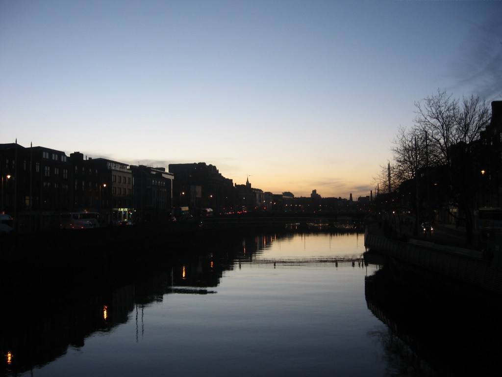 dublin, river liffey