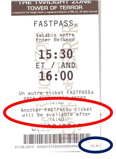 FASTPASS στη Disneyland