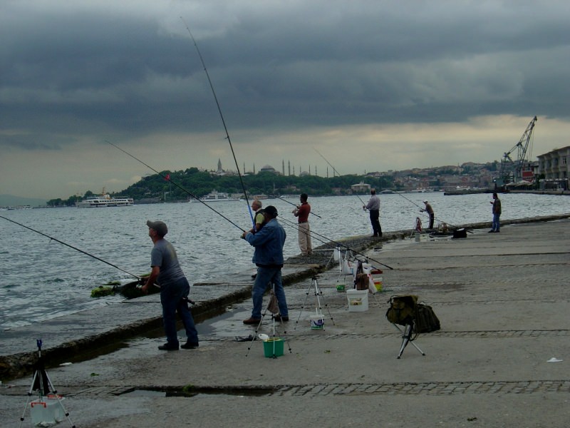 Fishermen, Istanbul