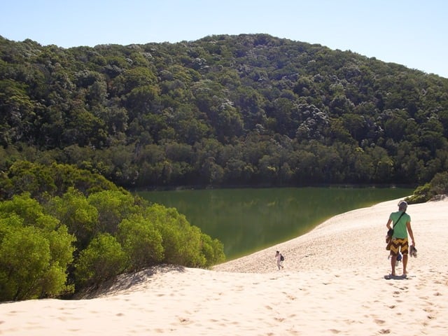 Fraser island, Lake Wabby