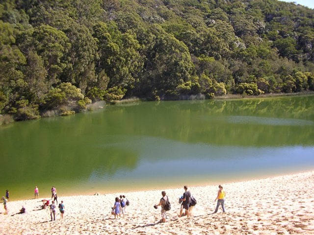 Fraser island, Lake Wabby