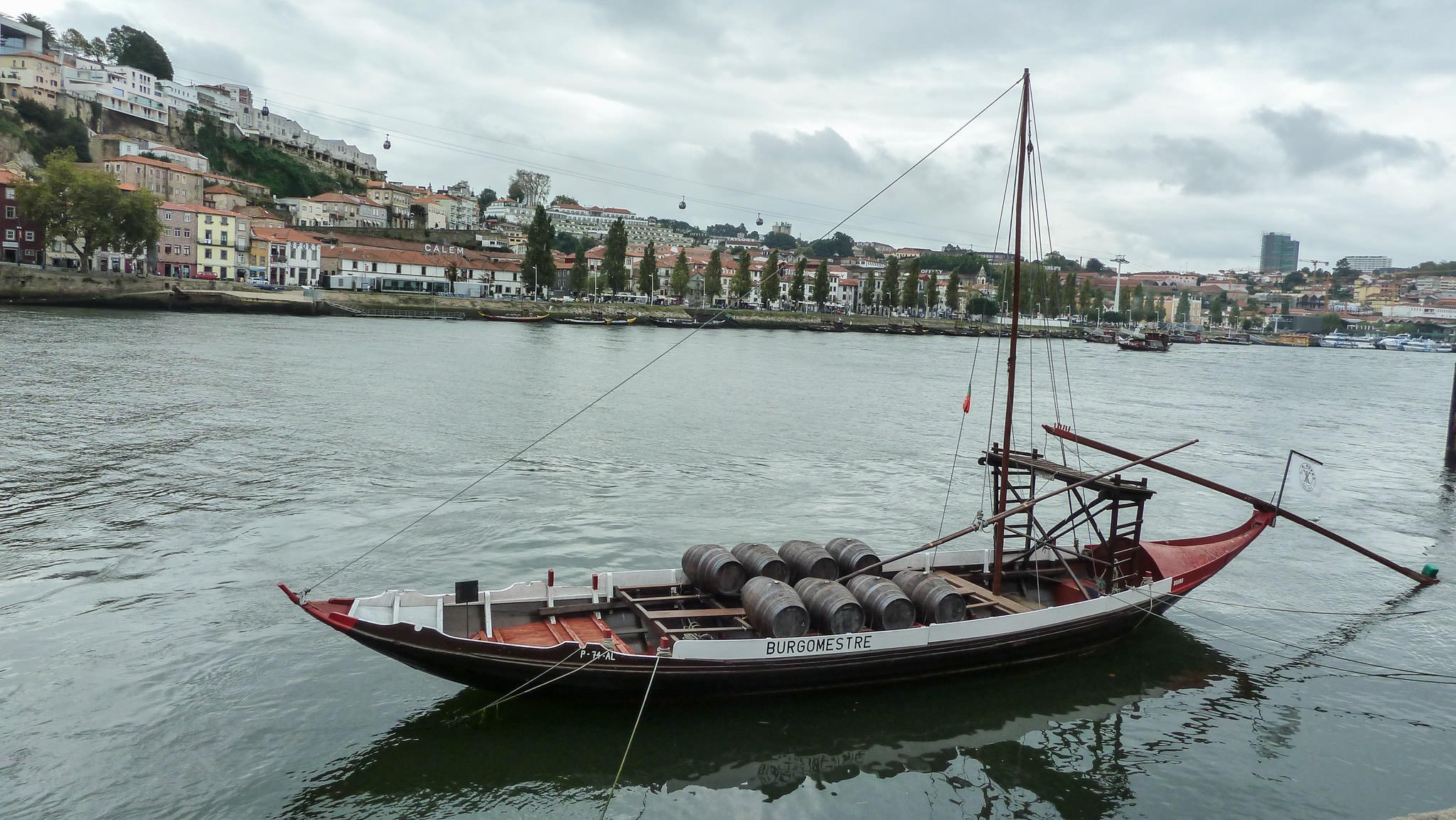 Gaia from Cais da Ribeira - Porto