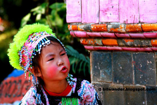 hilltribe folklor girl