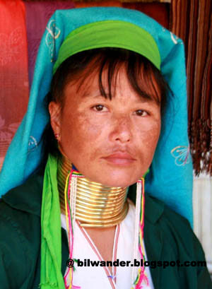 Karen "long necked" hilltribe woman