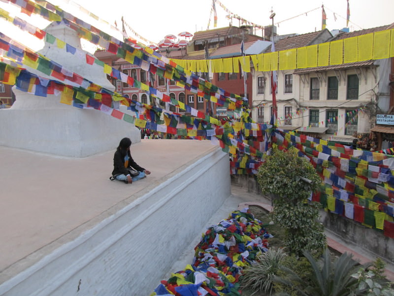 Kathmandu, Budha temple