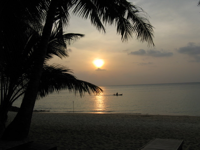 koh phangan sunset