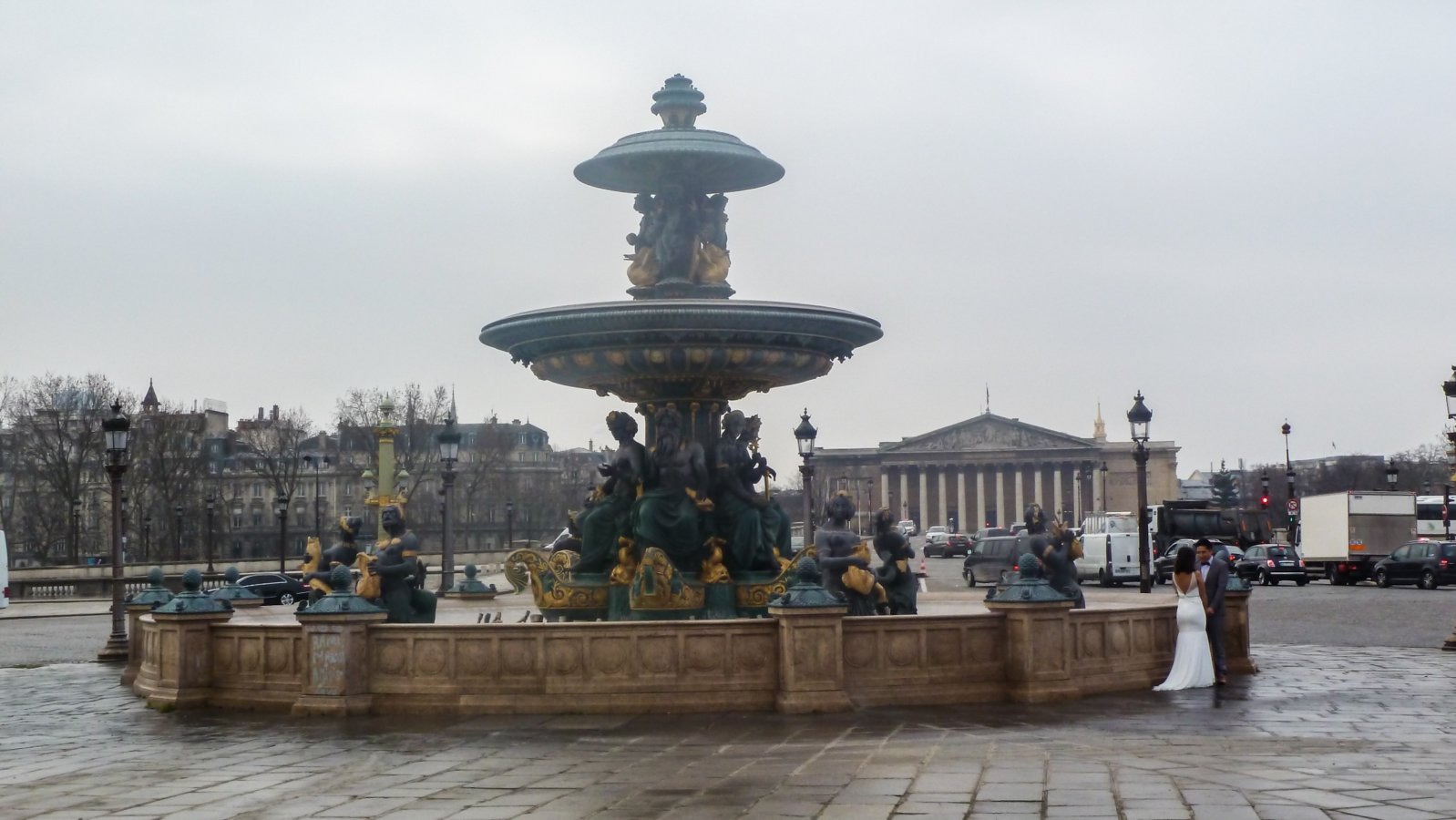 La fontaine des Fleuves, Place de la Concorde