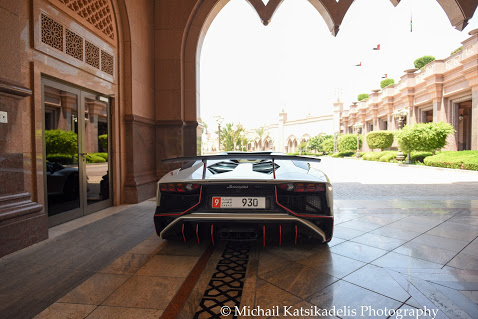 Lambo at Emirates Palace