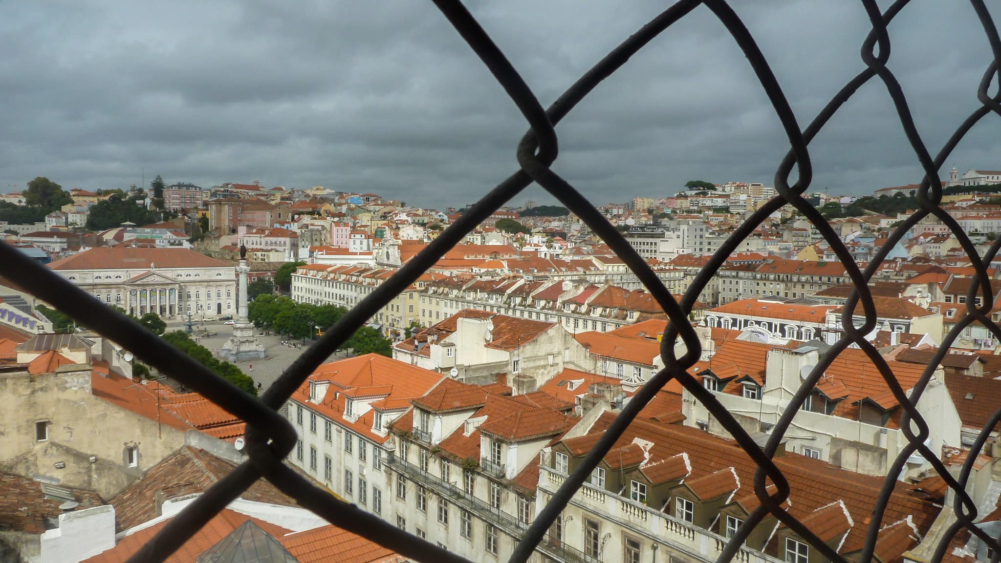 Lisboa from Elevador de Santa Justa