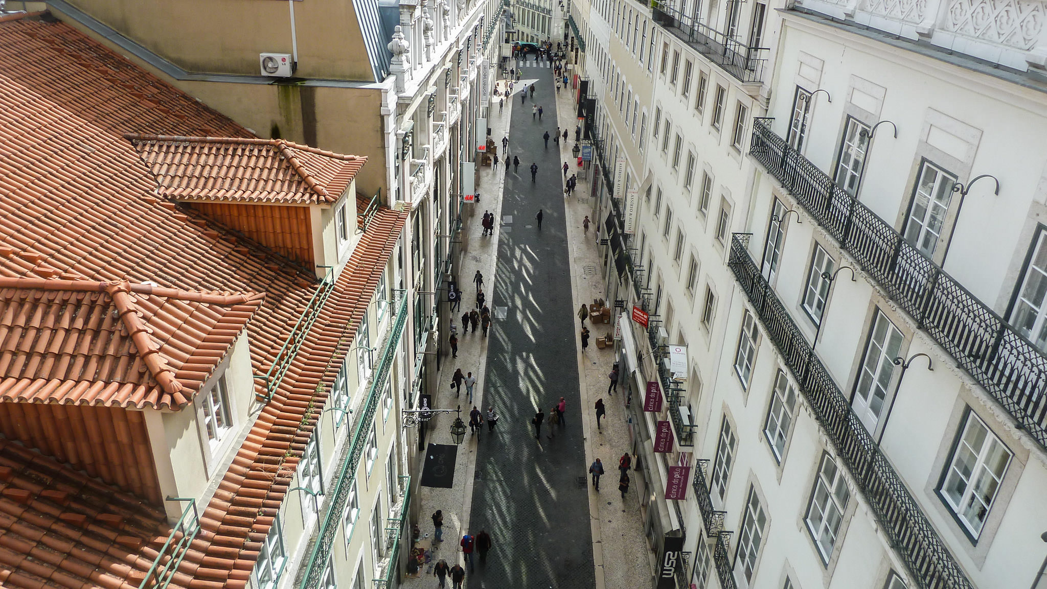 Lisboa from Elevador de Santa Justa