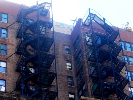 New York City, Emergency Stairs