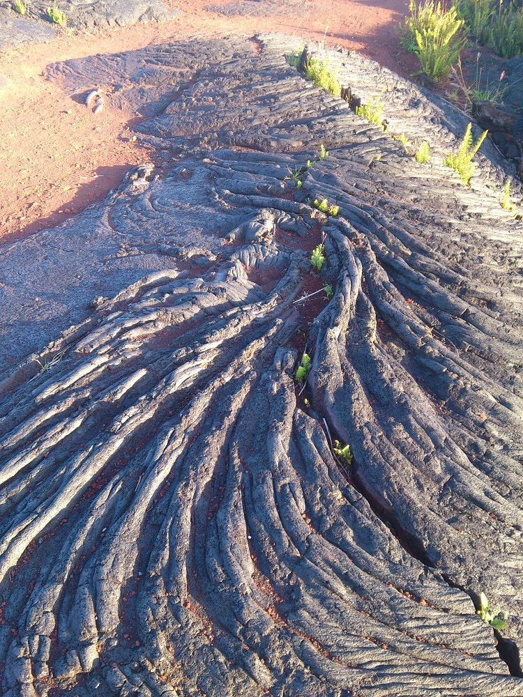 Pahoehoe Lava