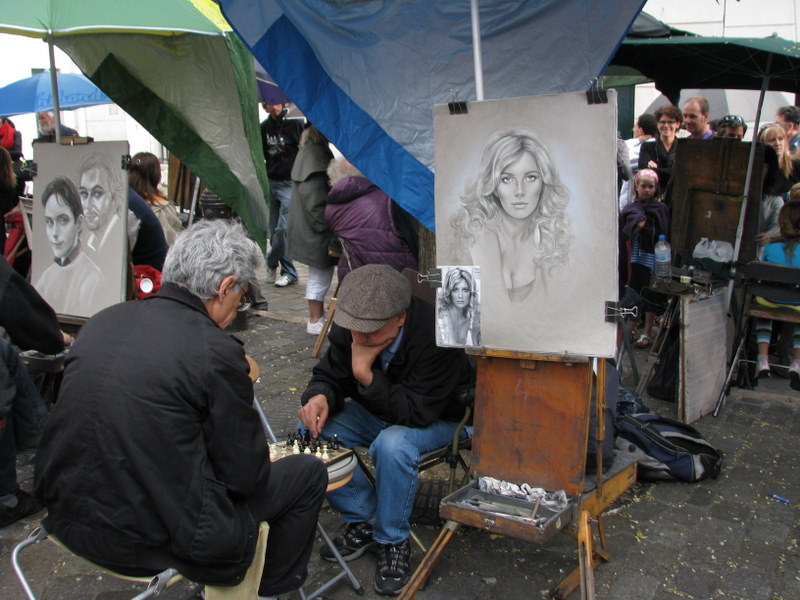 Place du Tertre,Μονμάρτη