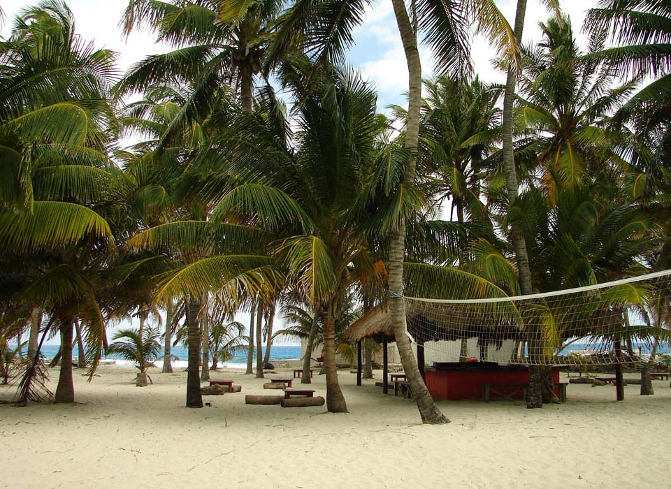 Poc Na beach bar, Isla Mujeres, Μεξικό