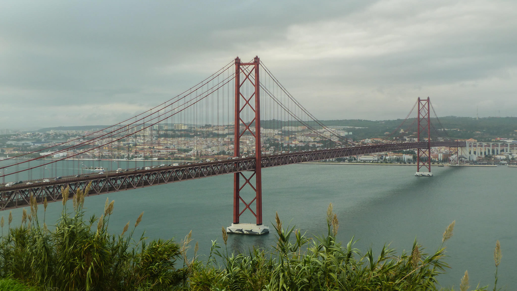 Ponte 25 de Abril from Santuário Nacional de Cristo Rei