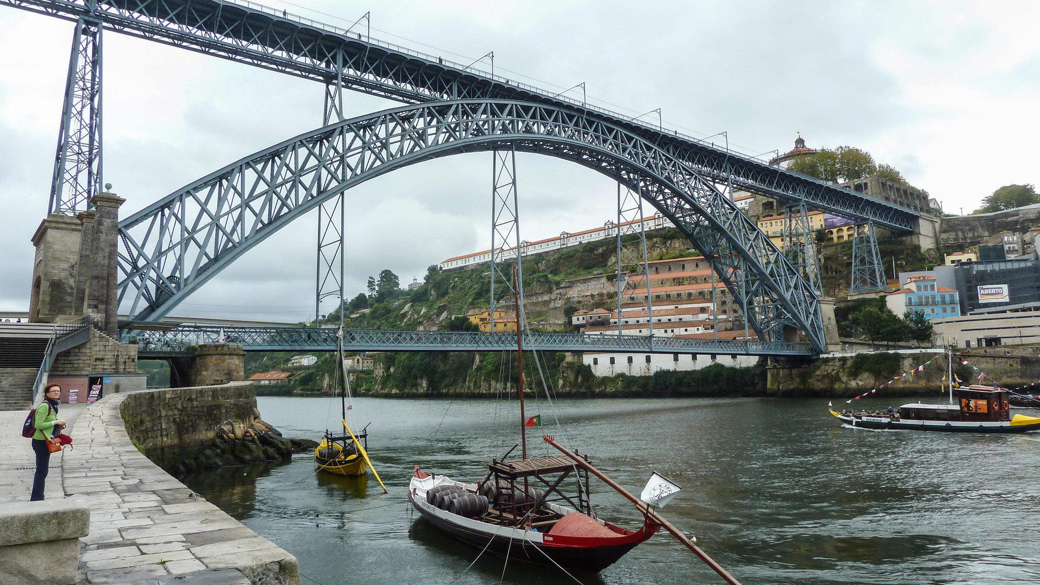 Ponte D.Luis I, Cais da Ribeira - Porto