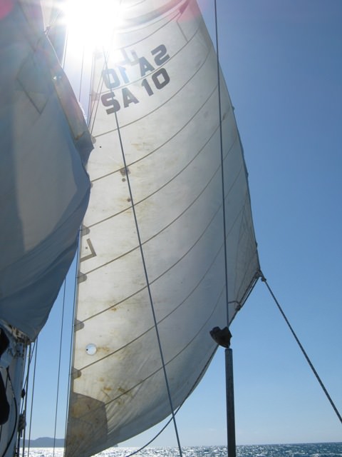 Sailing the Whitsundays