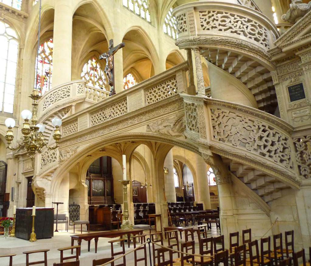 Saint Etienne du Mont (choir screen)