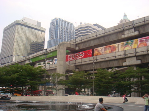 skytrain Siam Square - Bangkok