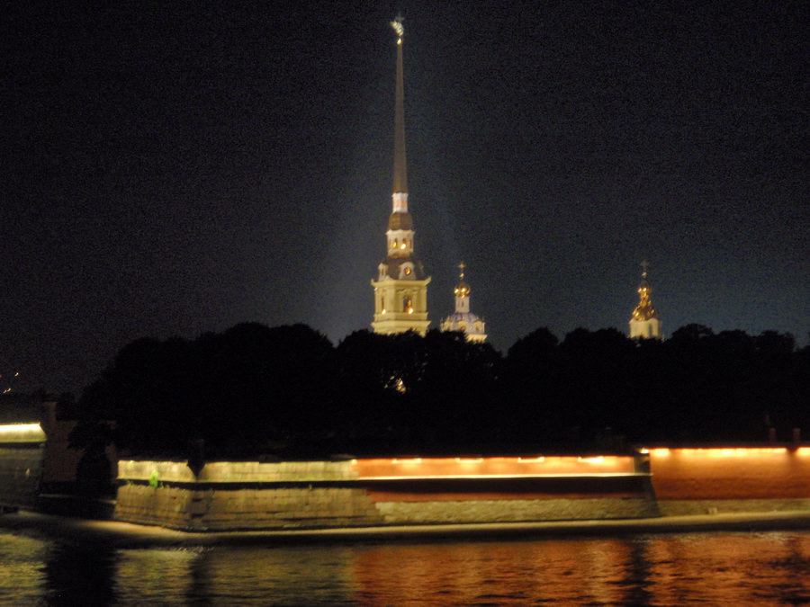 ST.PETER&PAUL CATHEDRAL BY NIGHT