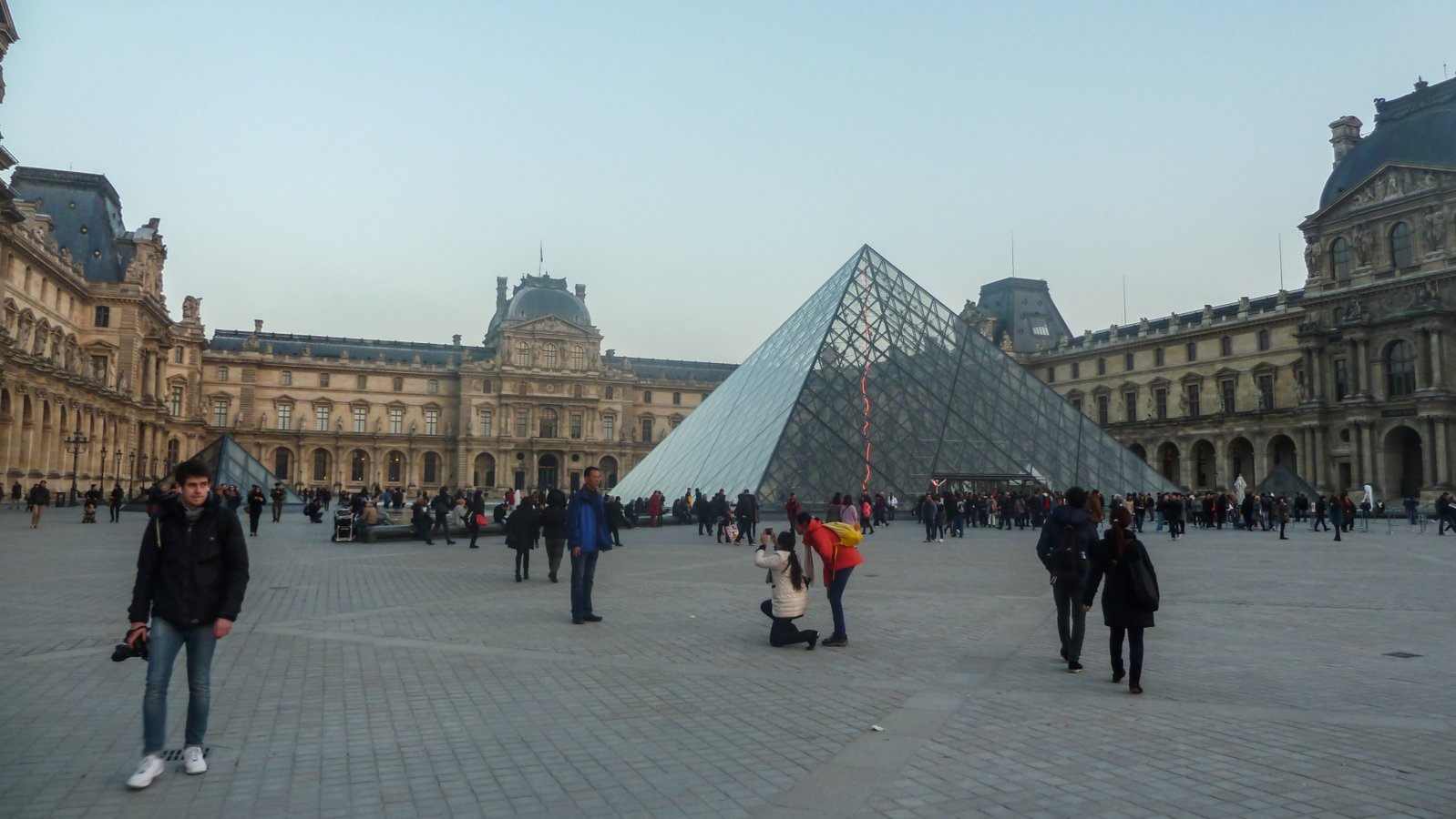 The Louvre Palace & Pyramid