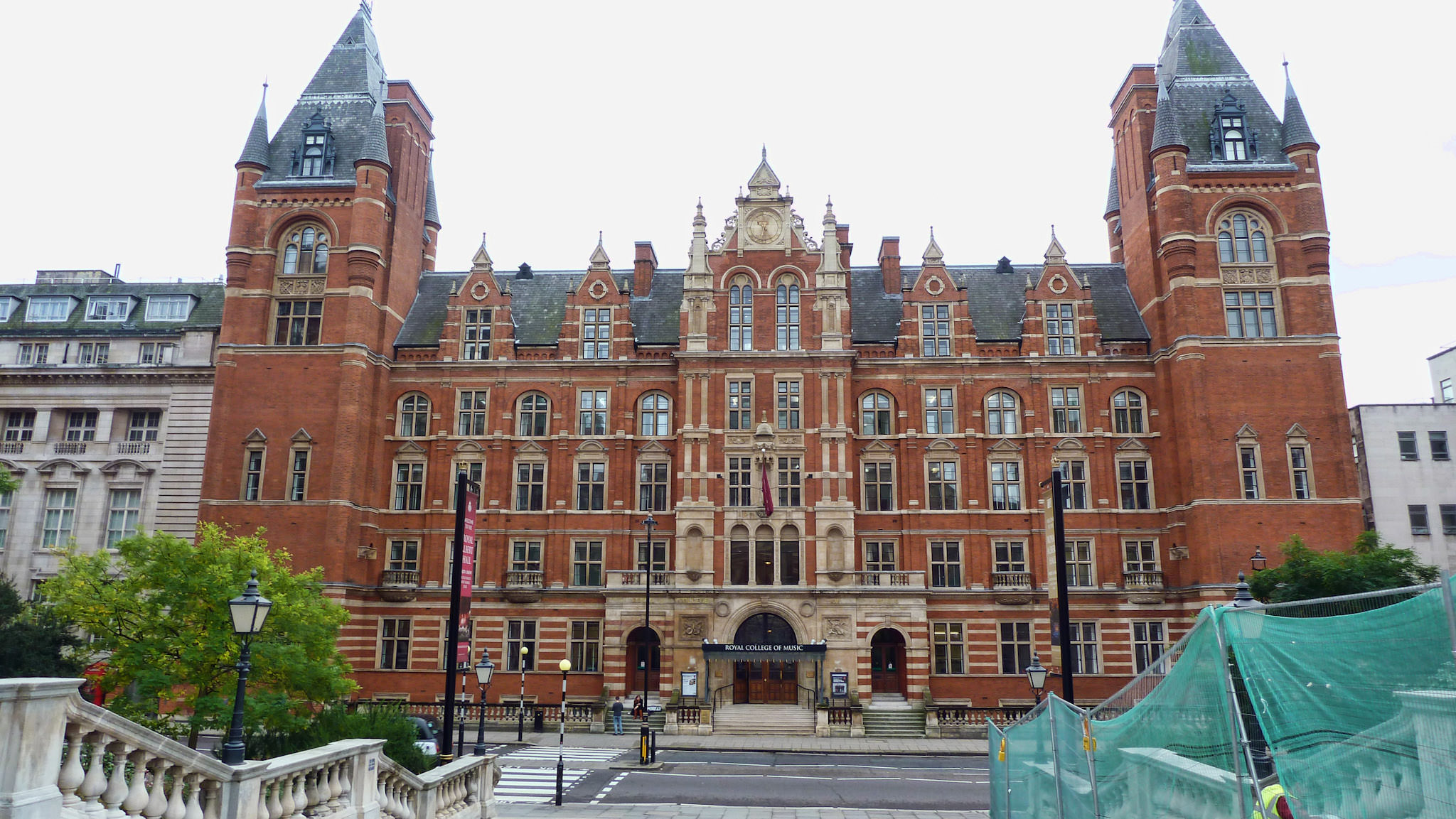 The Royal College of Music from Prince Consort Road