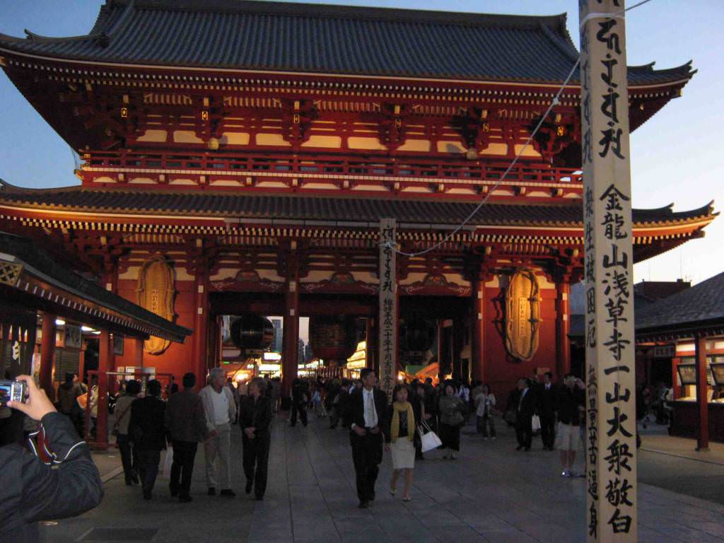 Tokyo, Asakusa, Senso-ji Temple, 1-11-2008