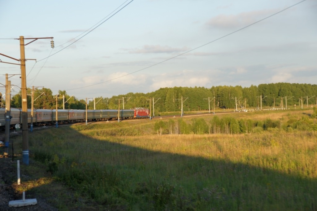 Transsiberian train