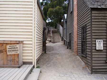 Victoria. Sovereign Hill. Ballarat.