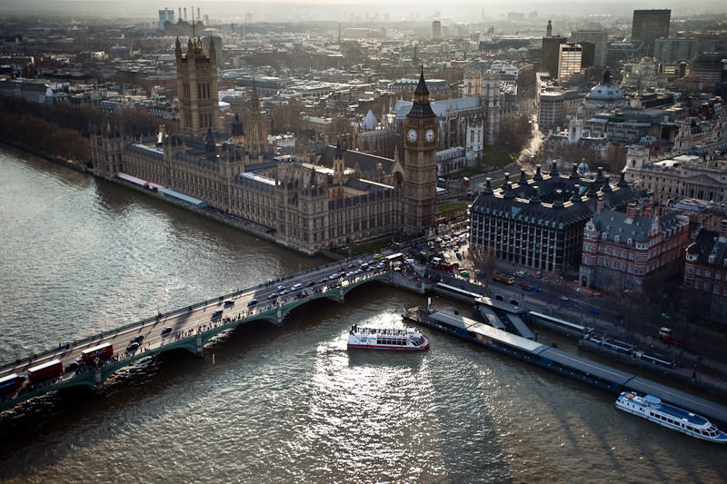 View from "Eye London"