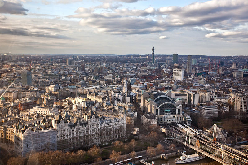 View from "Eye London"