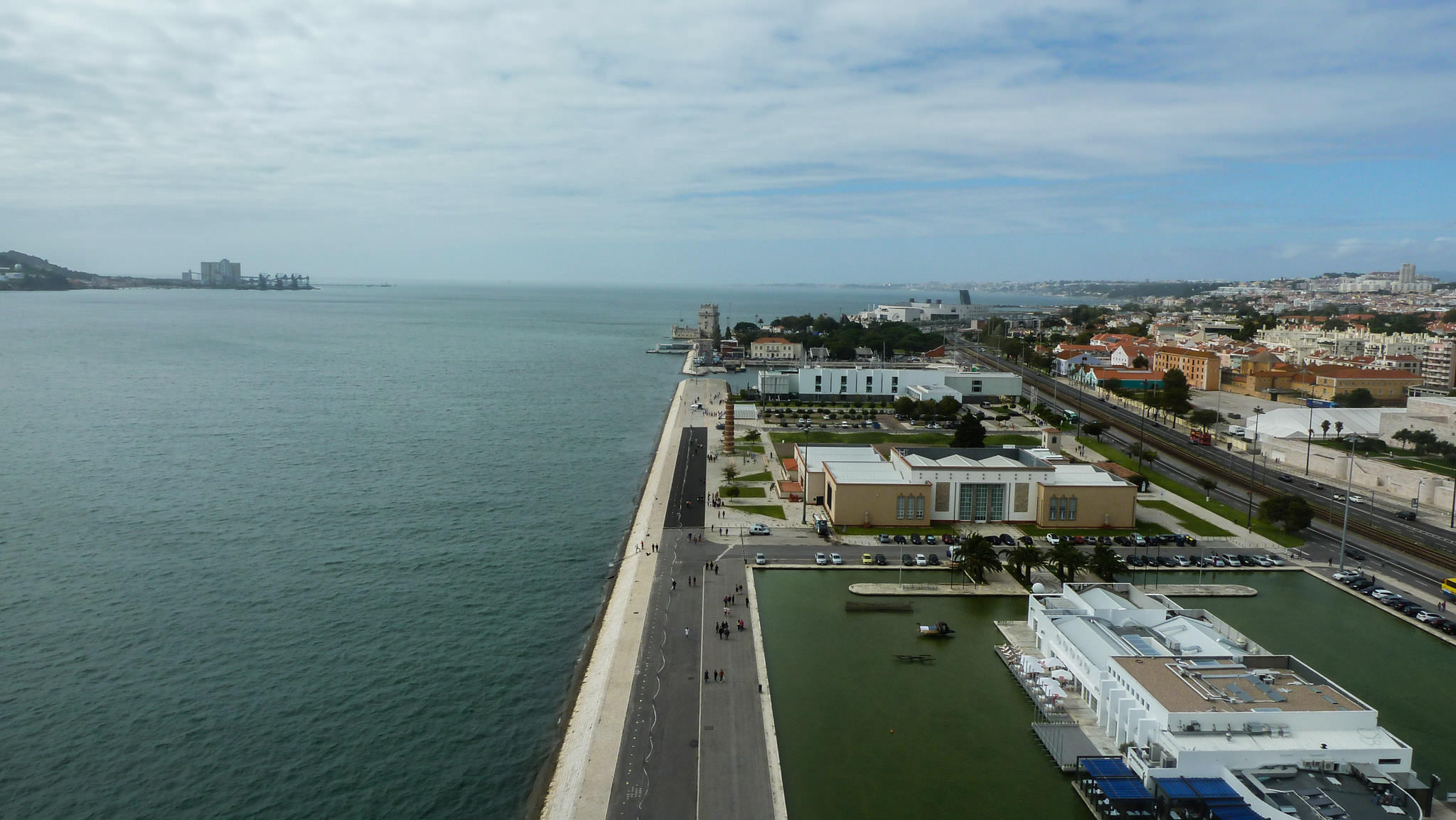 view from Padrão dos Descobrimentos - Belem