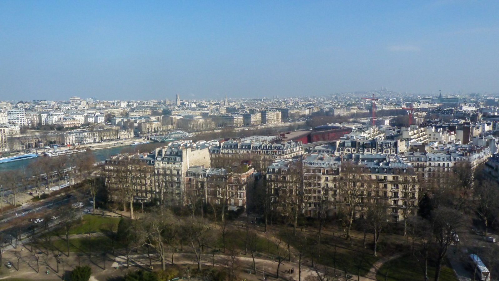 View from Tour Eiffel - 1st floor