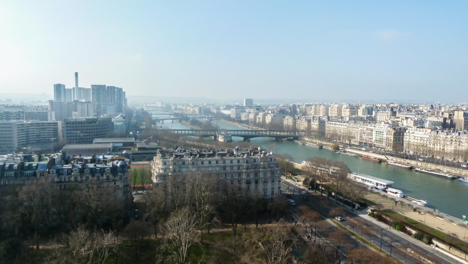 View from Tour Eiffel - 1st floor