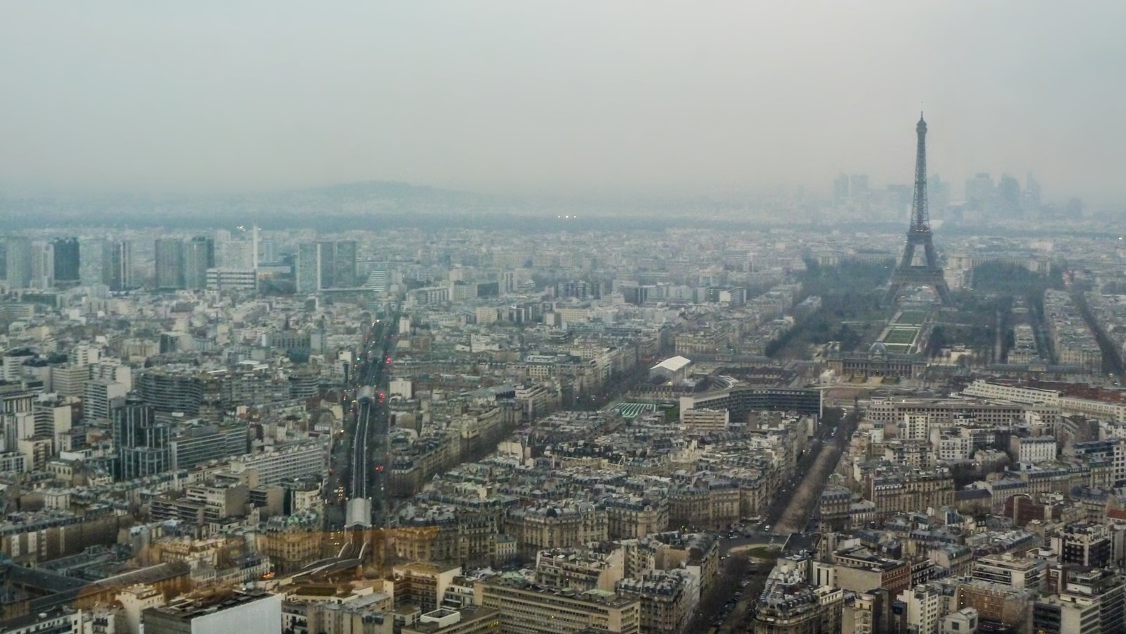 View from Tour Montparnasse