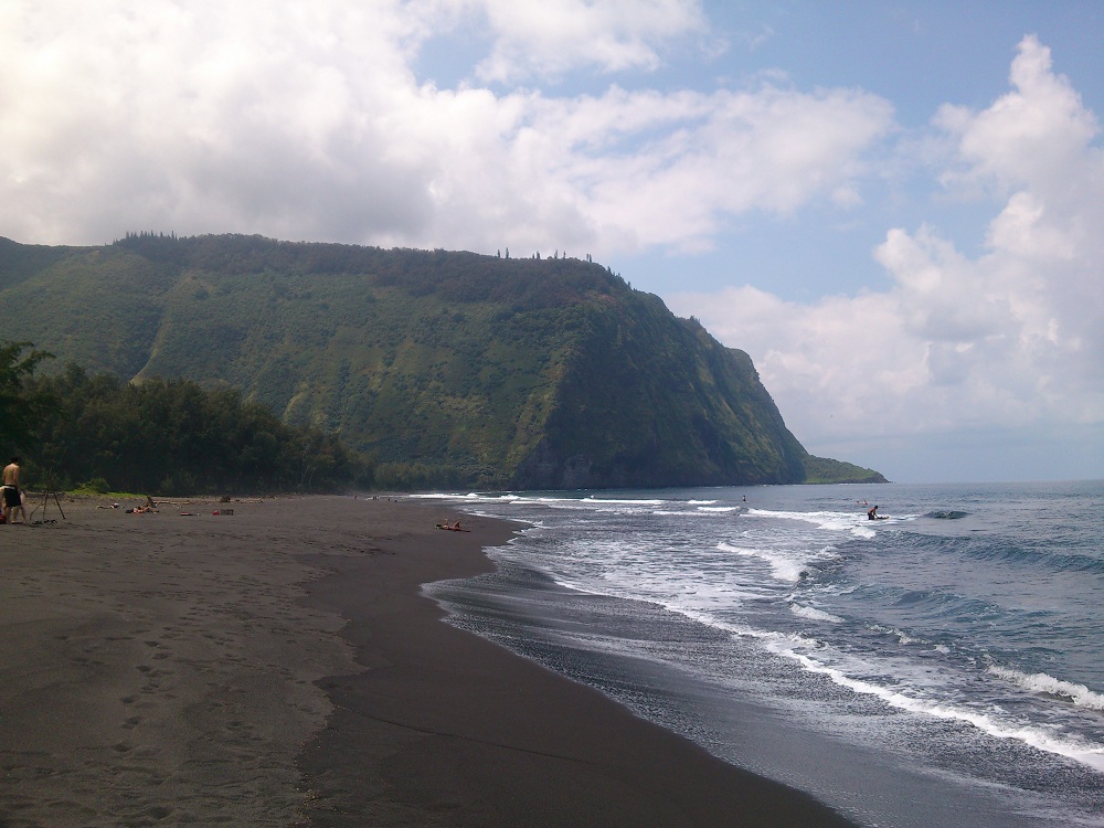 Waipio Valley Beach 2