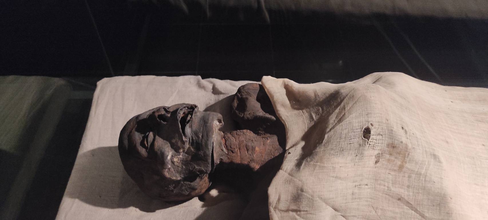 mummy in luxor museum